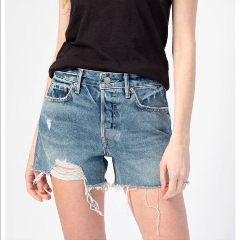 GrlFrnd Helena Shorts Buttonfly Size 26